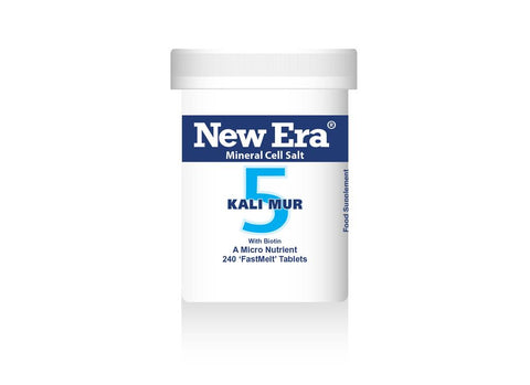 New Era Tissue Salts 5 Kali Mur 240 Tabs