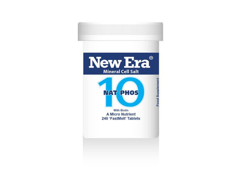 New Era Tissue Salts 10 Nat Phos 240 Tabs