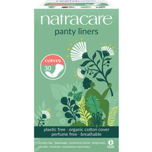 Natracare Panty Liners Curved 30