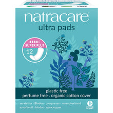 Natracare Organic Ultra Super Plus Period Pads 12