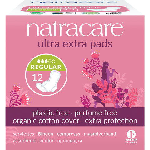 Natracare Ultra Extra Pads Normal 12