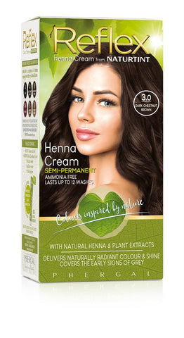 Naturtint Reflex Semi Permanent 3.0 Dark Chestnut Brown 115ml