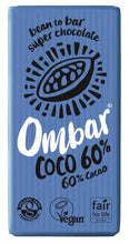 Ombar Biolive Coconut Dark Raw Chocolate Bar 60% 35G