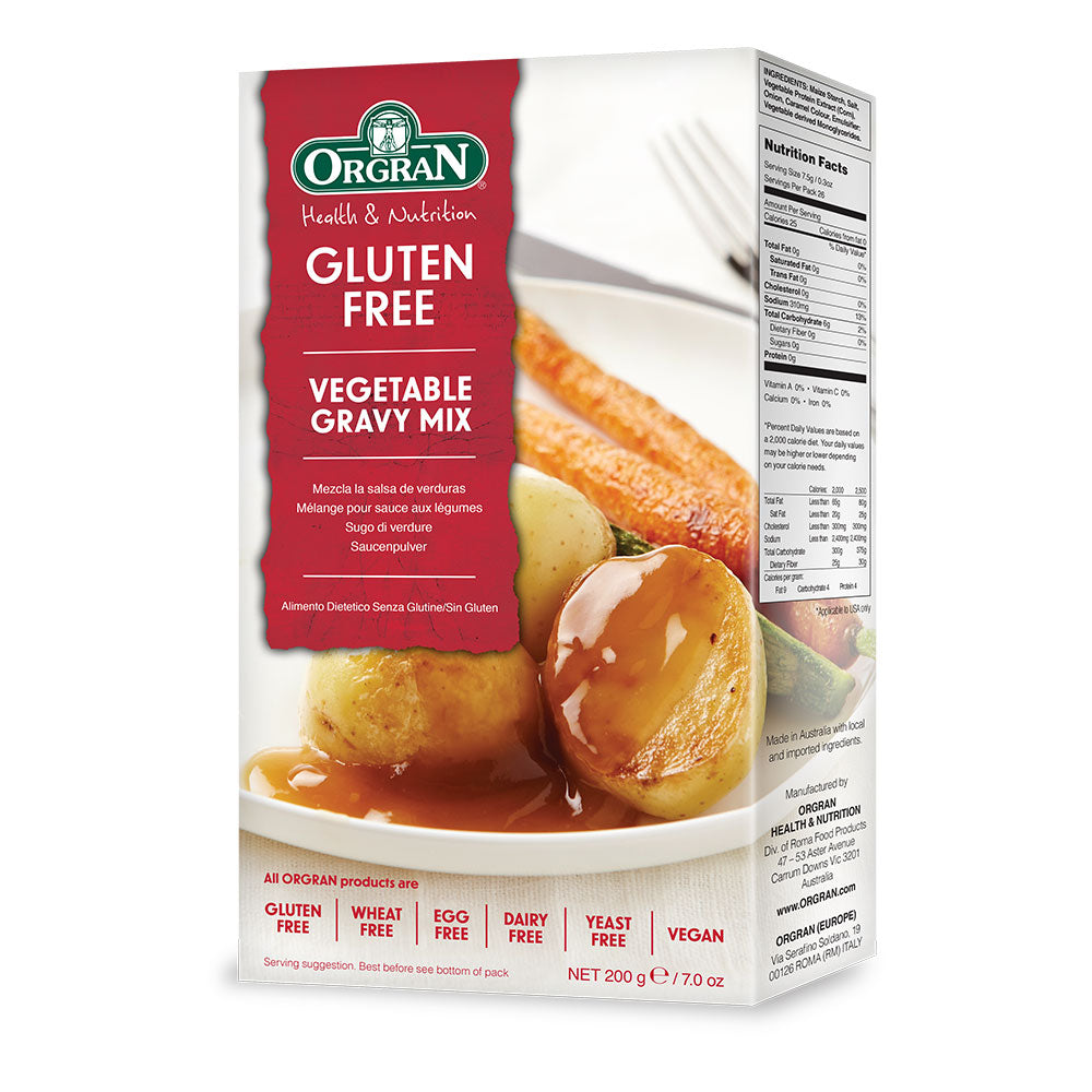 Orgran Gluten Free Vegetable Gravy Mix 200g
