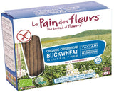 Le Pain Des Fleurs Organic Buckwheat Gf Crispbread 125g No Added Sugar - Blue Box