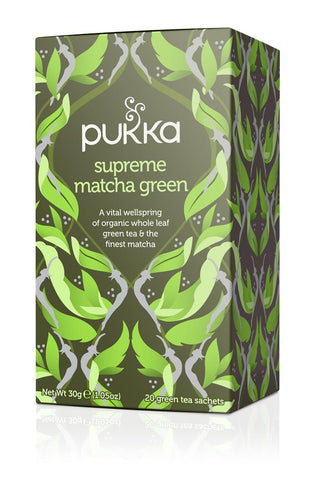 Pukka Organic Supreme Green Matcha Tea 20 Bags