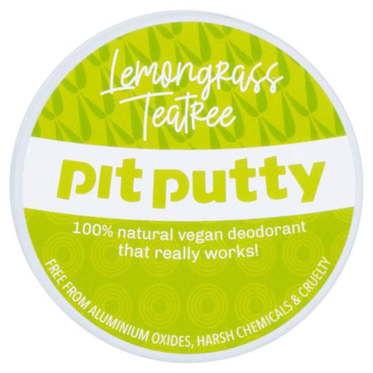 Pit Putty Lemongrass Tea Tree Deodorant 65g