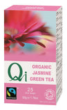 Qi Organic Fairtrade Jasmine Green Tea 25 Bags