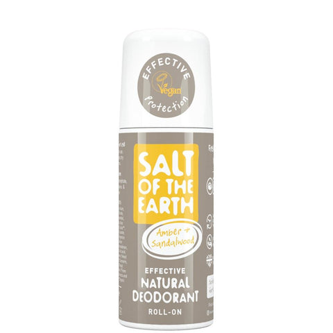 Salt of the Earth Amber & Sandalwood Roll-On Deodorant 75ml