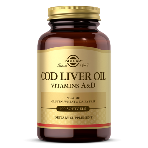 Solgar Cod Liver Oil Softgels 100