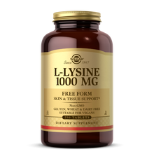Solgar L-Lysine 1000MG Free Form 250 Tablets