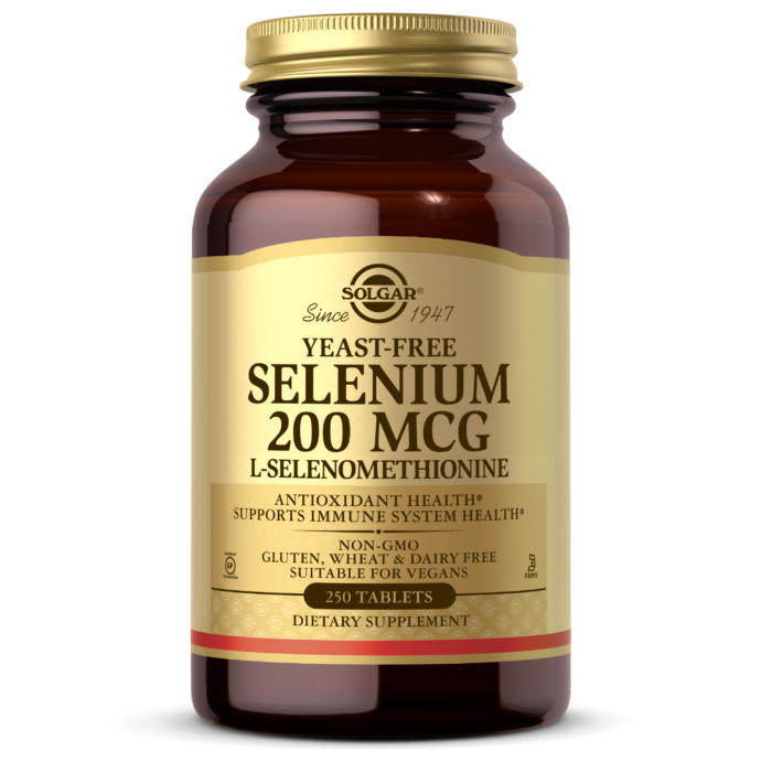Solgar Selenium 200ug Yeast Free 250 Tablets