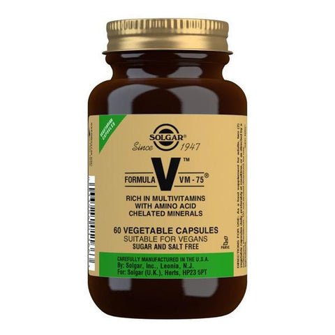 Solgar Formula VM-75(R) Vegetable Capsules 60