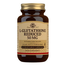 Solgar L-Glutathione Reduced 50 mg Vegetable Capsules 30