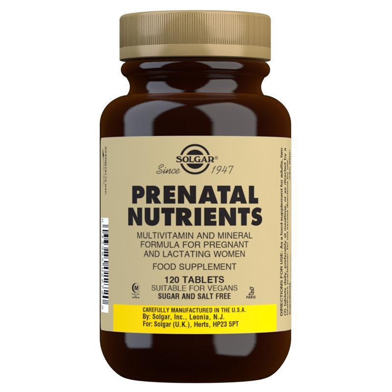 Solgar Prenatal Nutrients Tablets 120