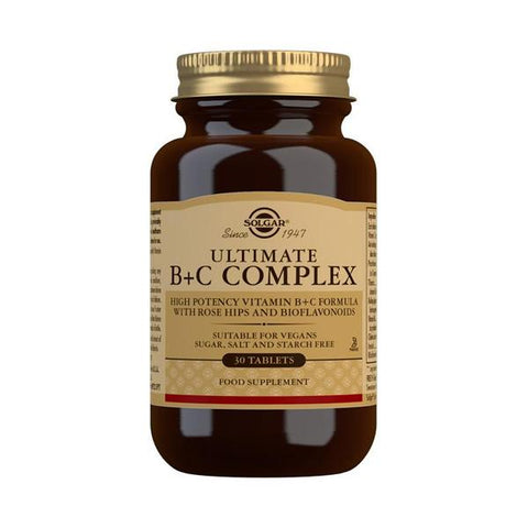 Solgar Ultimate B+C Complex Tablets 30