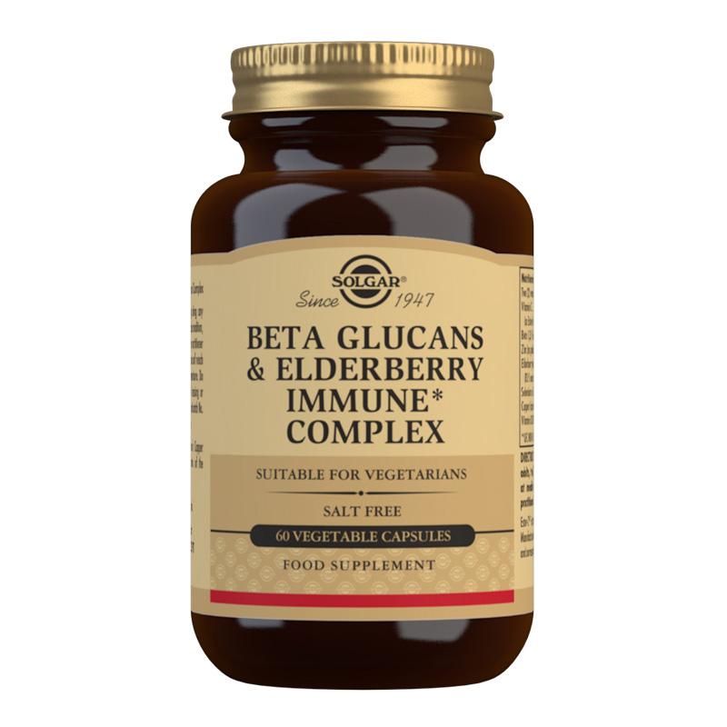Solgar Beta Glucans Immune Complex Vegetable Capsules 60