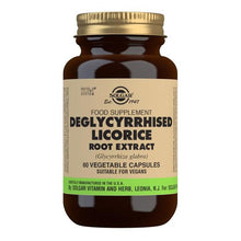 Solgar Deglycerrized Licorice Root Extract Vegetable Capsules 60