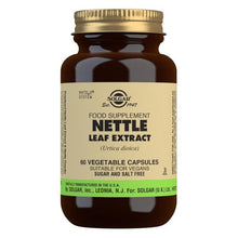 Solgar Nettle Leaf Extract Vegetable Capsules 60