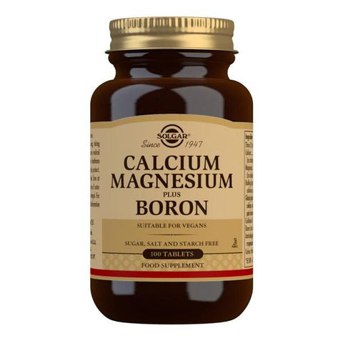 Solgar Calcium Magnesium Plus Boron Tablets 100