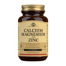Solgar Calcium Magnesium Plus Zinc Tablets 250