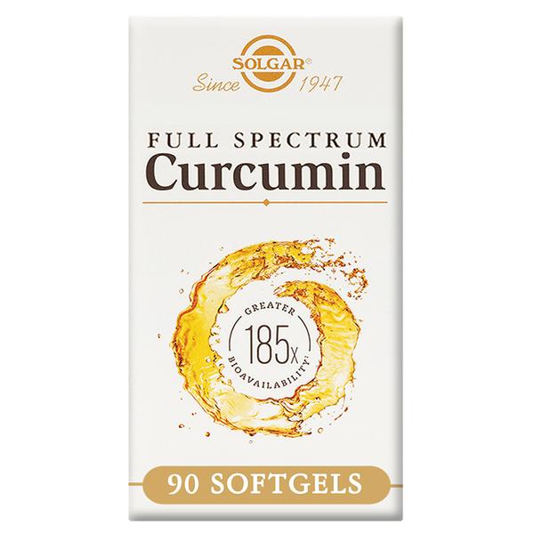 Solgar Full Spectrum Curcumin 185x 90 Softgels