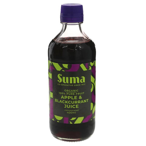 Suma Organic Concentrated Apple & Blackcurrant Juice 400ml