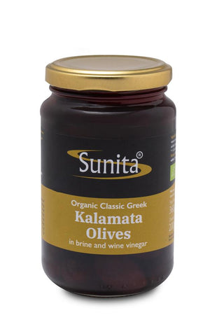 Sunita Organic Kalamata Olives 370g