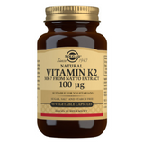 Solgar Vitamin K2 100ug Vegetable Capsules 50