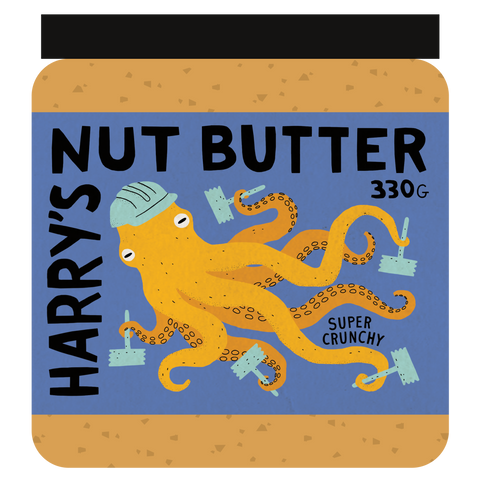 Harry's Nut Butter Super Crunchy Peanut Butter 330g