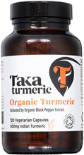 Taka Turmeric Organic Turmeric & Black Pepper Extract 120 Caps