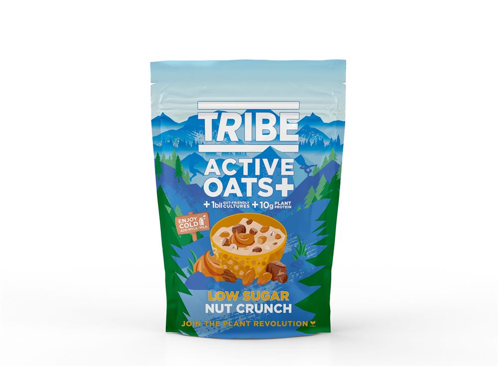 Tribe Active Oats + Low Sugar Nut Crunch 480g