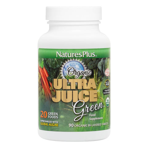 Natures Plus Organic Ultra Juice Green Bilayer Tablet 90