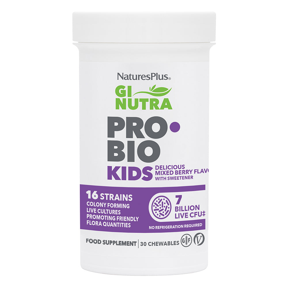 Natures Plus GI Nutra Kid's Probio 30 Chewables
