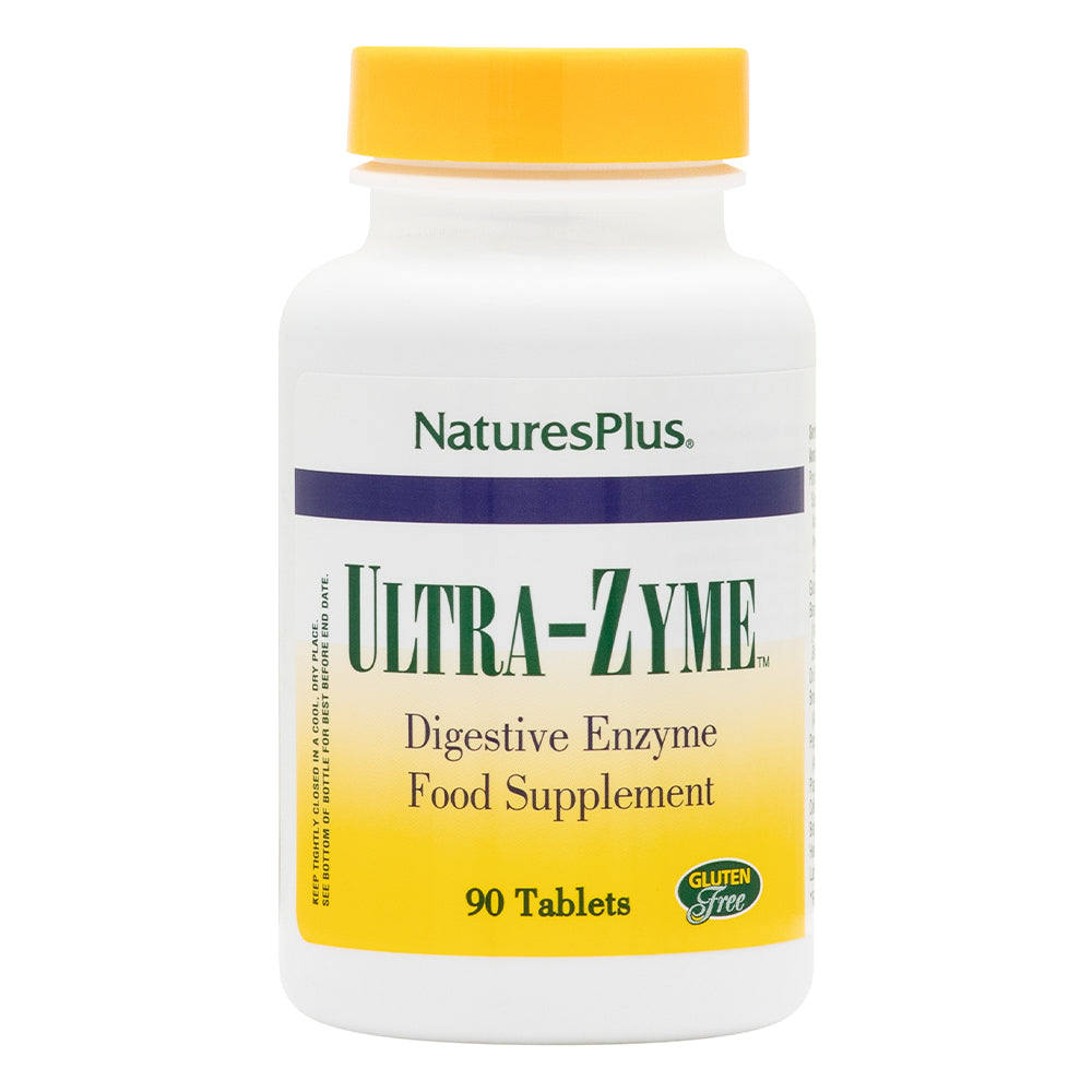 Natures Plus Ultra-Zyme Digestive Enzyme 90 Tablets