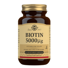 Solgar Biotin 5000ug Vegetable Capsules 100