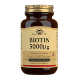 Solgar Biotin 5000ug Vegetable Capsules 100