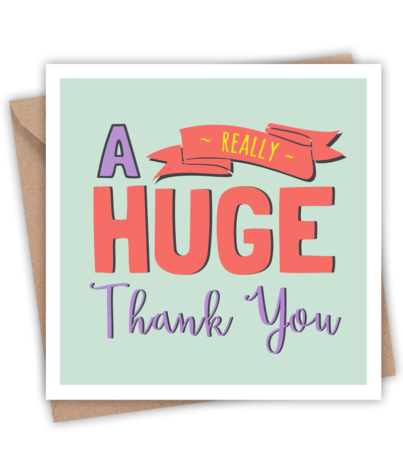 Lainey K Huge Thank You Card