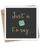 Lainey K Just a Little Note To Say Card