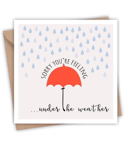 Lainey K Under The Weather Card