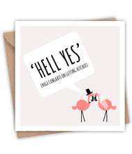 Lainey K Hell Yes Card