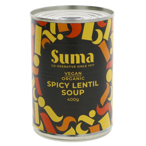 Suma Organic Spicy Lentil Soup 400G