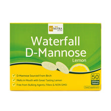 Sweet Cures Waterfall D-Mannose Chewable Tablets 1000mg Lemon 50tabs
