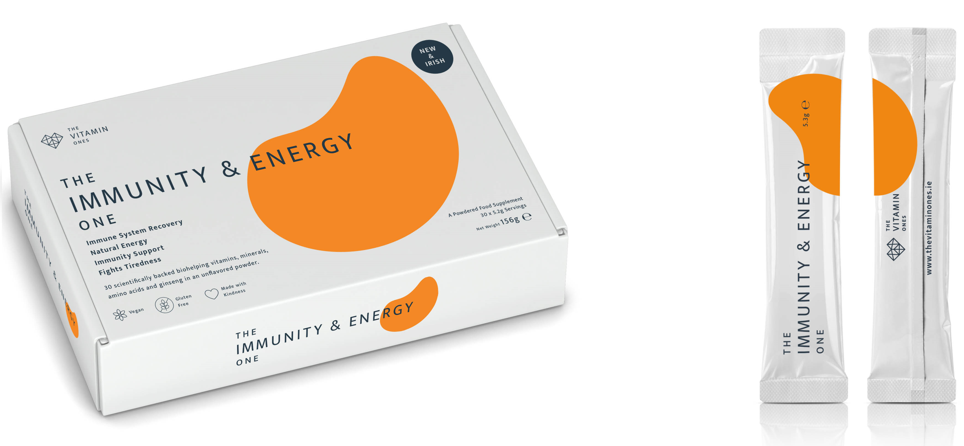 The Vitamine Ones The Immunity & Energy One 30 Sachets