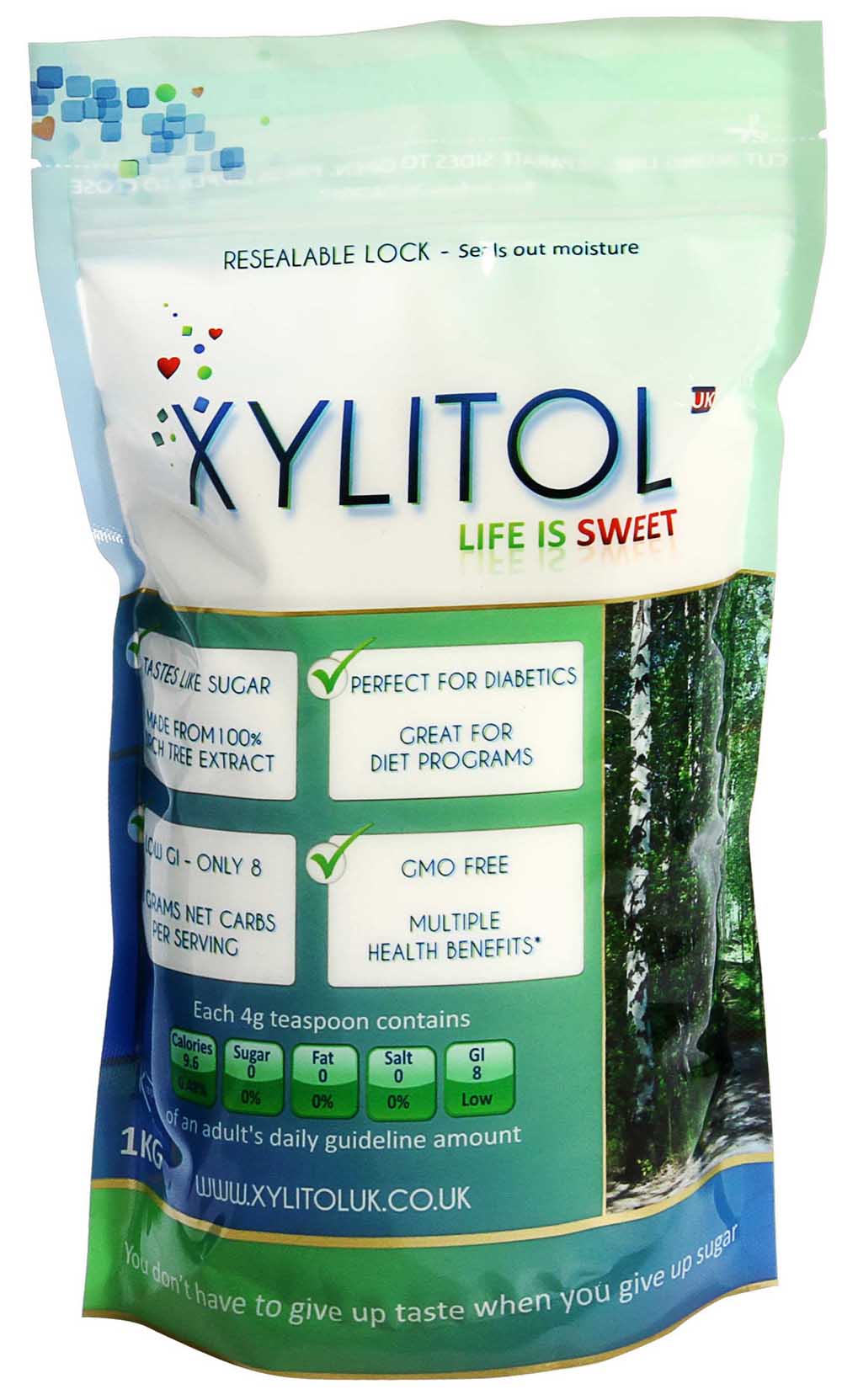 Xylitol Natural Sweetener 1Kg