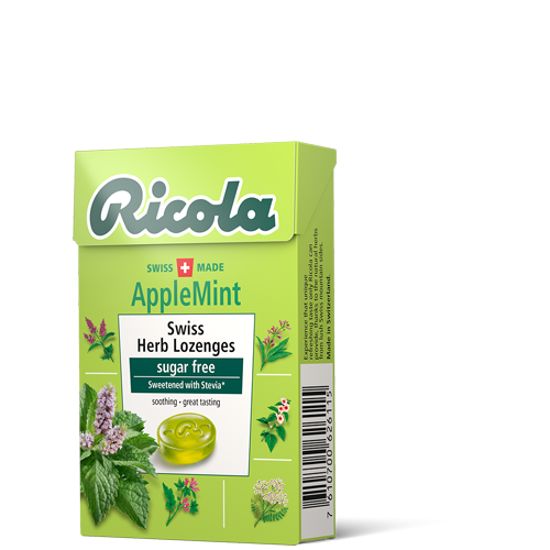 Ricola Apple Mint Sugar Free Drops 45g