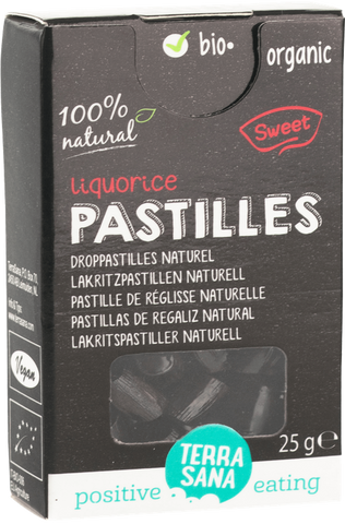 Terrasana Organic Licorice Pastilles 25g