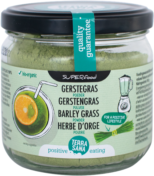 TerraSana Organic Barley Grass Powder 130 gram