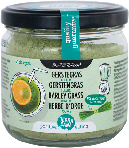 TerraSana Organic Barley Grass Powder 130 gram