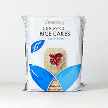 Clearspring Organic Wholegrain Thin Rice Cakes Lightly Salted 130g